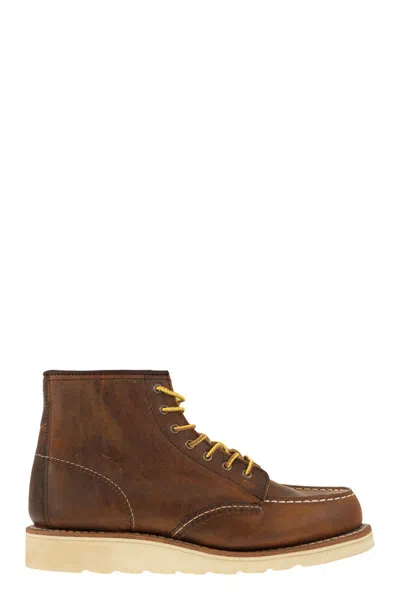 Red Wing Classic Moc - Leather Lace-up Boot In Brown