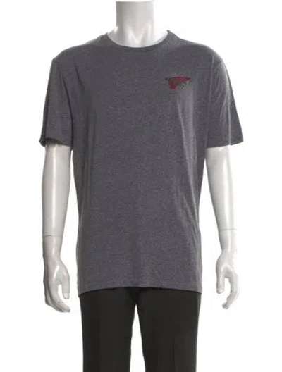 Pre-owned Red Wing Graphic Print Crew Neck T-shirt In Grey