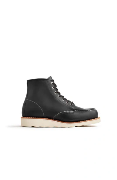 Red Wing Heritage Classic Moc® Boundary Leather Boot In Black