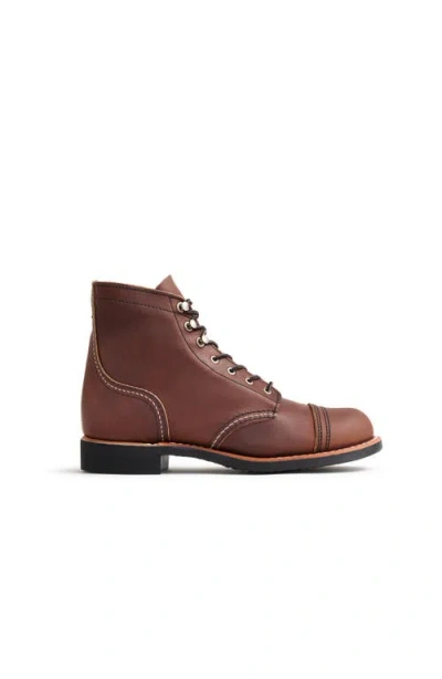 Red Wing Heritage Iron Ranger® Harness Leather Boot In Burgundy