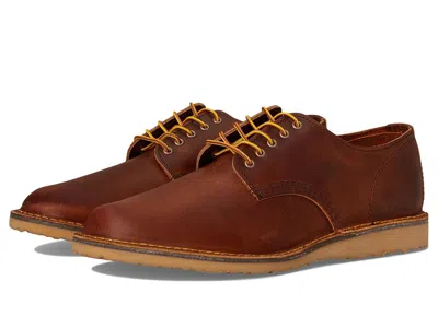 Red Wing Heritage Weekend Oxford Men's Shoes Copper Rough And Tough: 9 D (m) In Brown