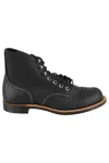 Red Wing Iron Ranger Ankle Boots In Black