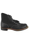 Red Wing Iron Ranger Ankle Boots In Black