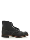 Red Wing Iron Ranger Ankle Boots In Black
