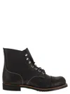 Red Wing Iron Ranger - Laced Boot In Black