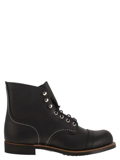 Red Wing Iron Ranger - Laced Boot In Black