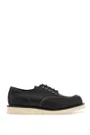 Red Wing Black Leather Sneakers With Textured Rubber Sole In Black (black)