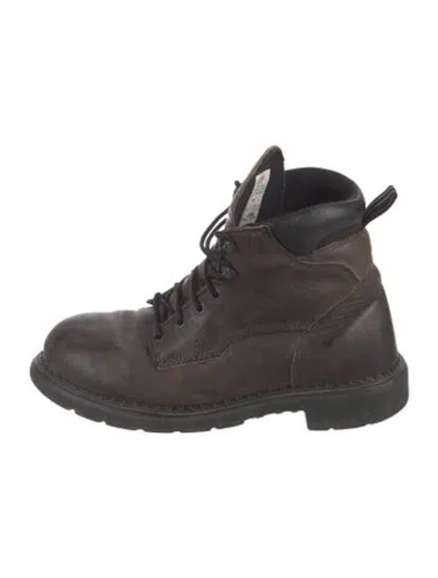 Pre-owned Red Wing Leather Boots In Brown