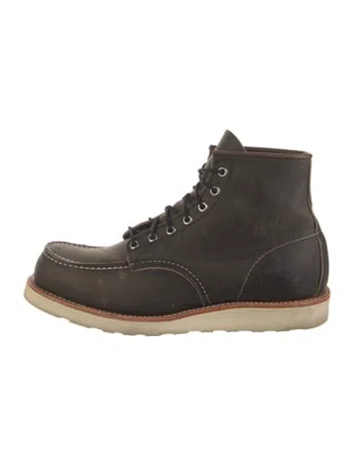 Pre-owned Red Wing Leather Boots In Brown