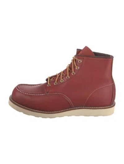 Pre-owned Red Wing Leather Boots In Neutrals
