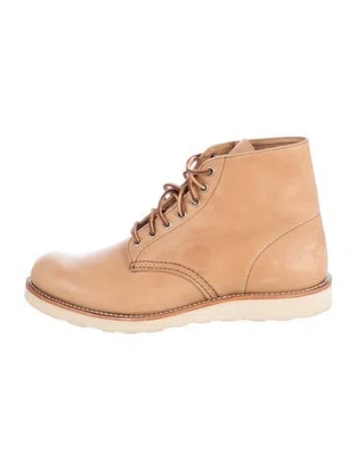Pre-owned Red Wing Leather Boots In Neutrals