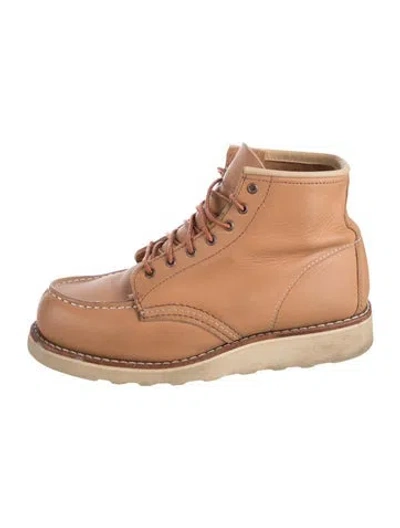 Pre-owned Red Wing Leather Lace-up Boots In Brown
