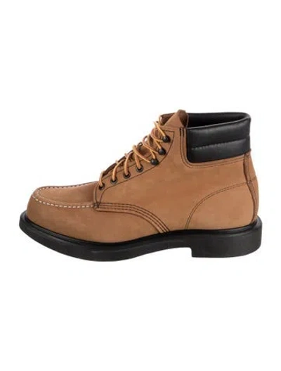 Pre-owned Red Wing Leather Lace-up Boots In Brown