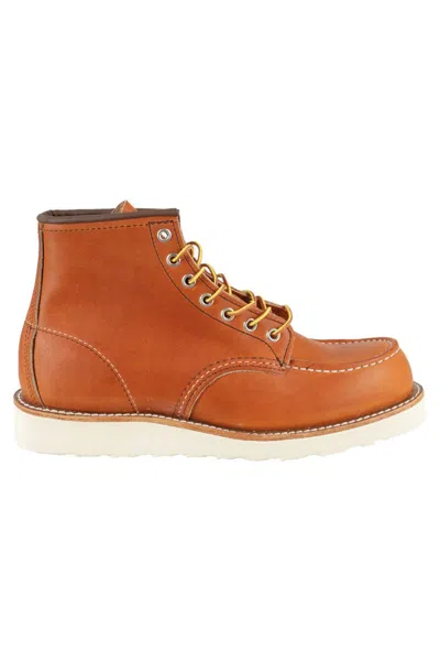 Red Wing Moc Toe Ankle Boots