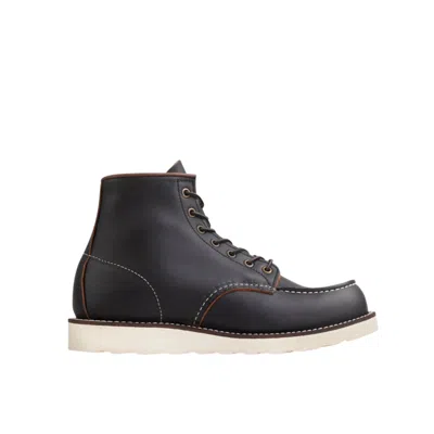 Red Wing Prairie Classic Leather Moc Boot In Black