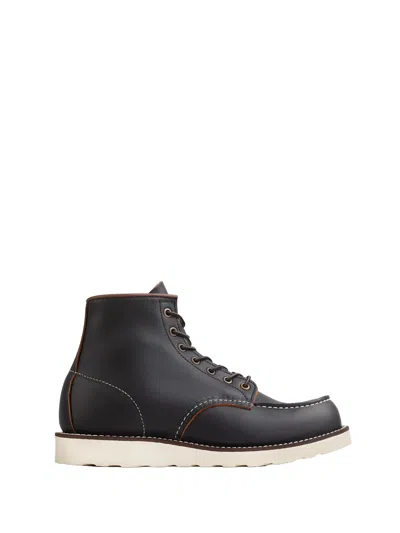 Red Wing Black Leather Walking Shoe