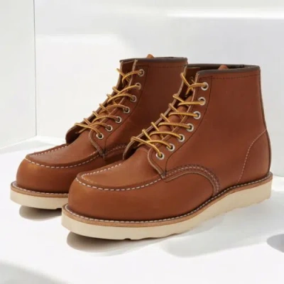 Pre-owned Red Wing Shoes [0875] Mens Red Wing Classic - Brown