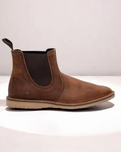 Pre-owned Red Wing Shoes [3311] Mens Red Wing Weekender Chelsea In Brown