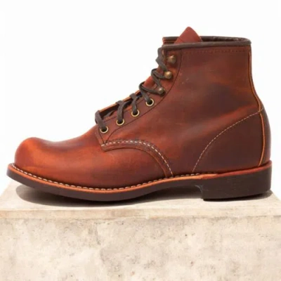 Pre-owned Red Wing Shoes [3343] Mens Red Wing Blacksmith - Copper In Brown