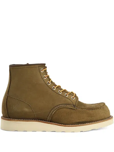 Red Wing Shoes 6 Inch Moc Lace-up Boots In Brown