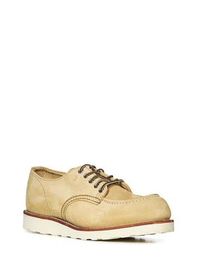 Red Wing Shoes 8079 Shop Moc Toe Oxford Laced Up In Neutral
