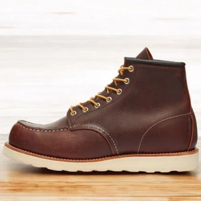 Pre-owned Red Wing Shoes [8138] Mens Red Wing Classic - Briar In Briar Oil Slick