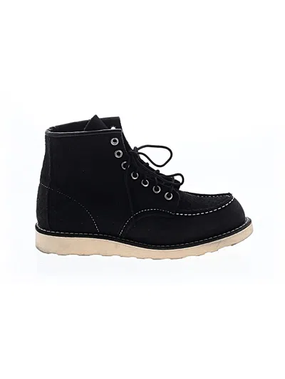 Pre-owned Red Wing Shoes Ankle Boots In Black