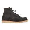 Red Wing Shoes Men's "classic Moc" Lace-up Boots In Black
