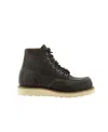 Red Wing Shoes Men's "classic Moc" Lace-up Boots In Black