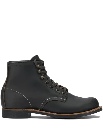Red Wing Shoes Blacksmith Lace-up Stitch-detail Boots