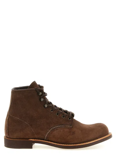 Red Wing Shoes 'blacksmith' Lace-up Ankle Boots In Brown