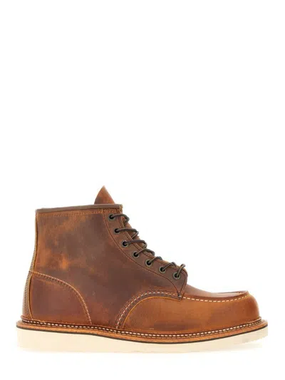 Red Wing Shoes Boot Classic Moc Toe In Brown