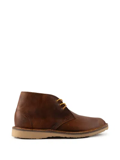 Red Wing Shoes Chukka Boots In Brown