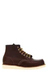 Red Wing Shoes Classic Moc Leather Boots In Brown