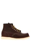 Red Wing Shoes 08138 Moc Lace-up Leather Boots In Brown