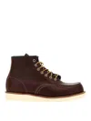Red Wing Shoes Classic Moc Ankle Boots In Brown