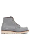 Red Wing Shoes 8800 Classic Moc Suede Boots In Gray