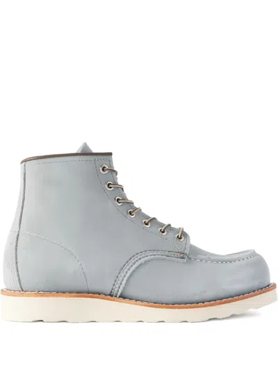 Red Wing Shoes Classic Moc Boots In Blue