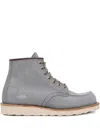 Red Wing Shoes 8800 Classic Moc Suede Boots In Gray
