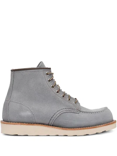 RED WING SHOES CLASSIC MOC LACE-UP BOOTS