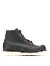 RED WING SHOES CLASSIC MOC LEATHER ANKLE BOOTS