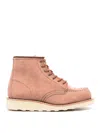 Red Wing Shoes Women's Classic Moc 8208 Boots In Dusty Rose In Nude & Neutrals