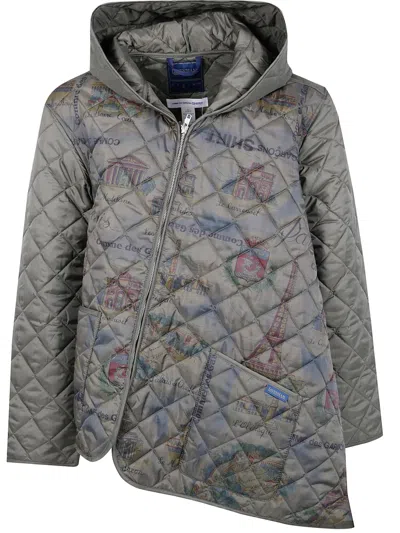 Red Wing Shoes Comme Des Garçons Shirt Mens Jacket Woven In Gray