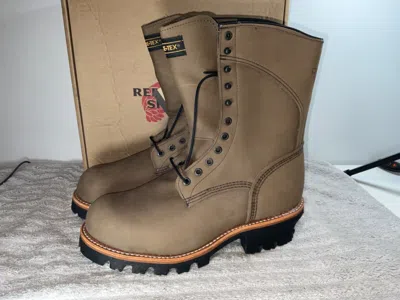 Pre-owned Red Wing Shoes Discontinued Red Wing 2292 Steel Toe Logger Boots Multiple Sizes In Brown