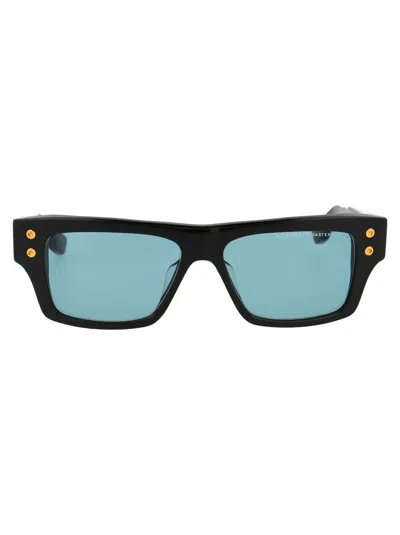 Red Wing Shoes Dita Eyewear Acetate Black Sunglasses In Blue
