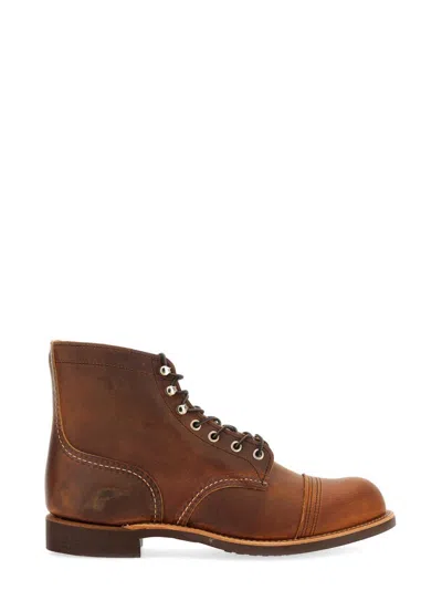 Red Wing Shoes Iron Ranger Boot In Brown