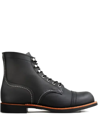 Red Wing Shoes Iron Ranger Boots In Black