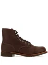 Red Wing Classic Brown Leather Lace-up Boots In Brown