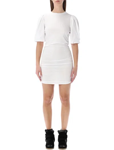 Red Wing Shoes Isabel Marant Etoile Isabel Marant Mylda Organic Cotton Dress In Animal Print