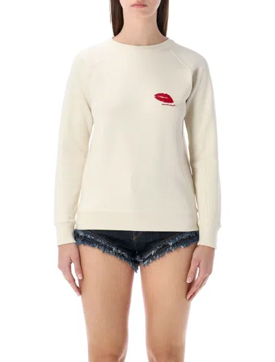 Red Wing Shoes Isabel Marant Etoile Marant Étoile Millyny Cotton Sweatshirt In Neutral